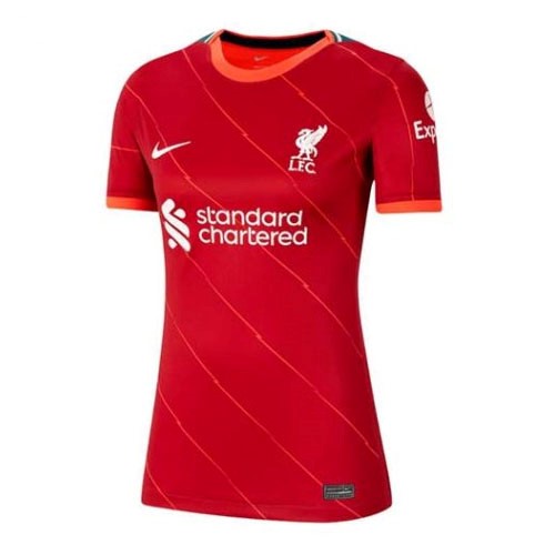 Camiseta Liverpool 1ª Mujer 2021/22